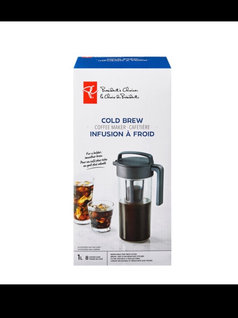 NIB Cold Brew Infusion Iced Coffee Maker. Great Gift For Coffee Lovers! ☕️ ♥️